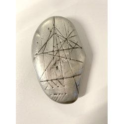 SCULTURA PELTRO POSTMODERNA BIG TRACES Walter Valentini NUMERATA 91/300  1985