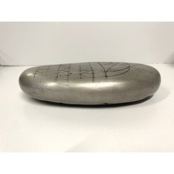 SCULTURA PELTRO POSTMODERNA BIG TRACES Walter Valentini NUMERATA 91/300  1985