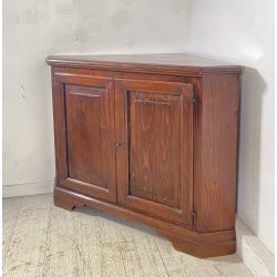 ANTICA ANGOLIERA PRIMI 900 LEGNO ABETE DISPENSA LIBRERIA CRISTALLERIA VINTAGE