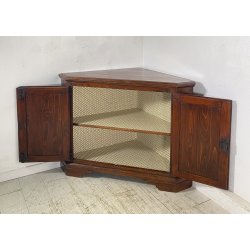 ANTICA ANGOLIERA PRIMI 900 LEGNO ABETE DISPENSA LIBRERIA CRISTALLERIA VINTAGE