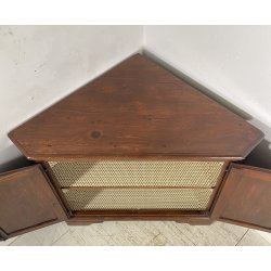 ANTICA ANGOLIERA PRIMI 900 LEGNO ABETE DISPENSA LIBRERIA CRISTALLERIA VINTAGE