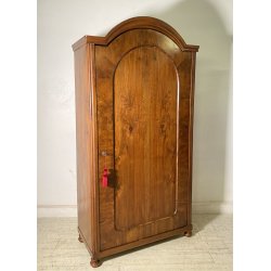 ANTICO PICCOLO ARMADIO BIEDERMEIER APPENDIABITI GUARDAROBA 800 LEGNO NOCE 1 ANTA