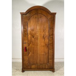 ANTICO PICCOLO ARMADIO BIEDERMEIER APPENDIABITI GUARDAROBA 800 LEGNO NOCE 1 ANTA