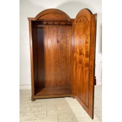 ANTICO PICCOLO ARMADIO BIEDERMEIER APPENDIABITI GUARDAROBA 800 LEGNO NOCE 1 ANTA