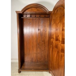 ANTICO PICCOLO ARMADIO BIEDERMEIER APPENDIABITI GUARDAROBA 800 LEGNO NOCE 1 ANTA