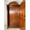 ANTICO PICCOLO ARMADIO BIEDERMEIER APPENDIABITI GUARDAROBA 800 LEGNO NOCE 1 ANTA