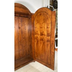 ANTICO PICCOLO ARMADIO BIEDERMEIER APPENDIABITI GUARDAROBA 800 LEGNO NOCE 1 ANTA