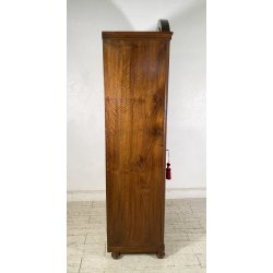 ANTICO PICCOLO ARMADIO BIEDERMEIER APPENDIABITI GUARDAROBA 800 LEGNO NOCE 1 ANTA