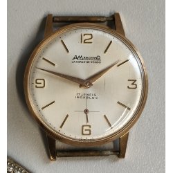 LOTTO 5 pz. OROLOGIO TASCA e POLSO Gimcar Watch AMARCHAND Loridal EPOCA 900 old