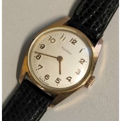 OROLOGIO POLSO Tissot Lady MECCANICO Plaque or G 20 anni 60 Vintage Wrist Watch