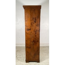 ANTICO PICCOLO ARMADIO GUARDAROBA RUSTICO 1800 LEGNO ABETE 2 ANTE OLD