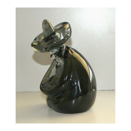 MURANO VETRO GLASS FIGURA MESSICANO ARCHIMEDE SEGUSO VENEZIA META 900 SOMBRERO 