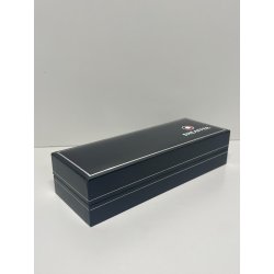 PENNA SFERA SHAFFER PRELUDE LACCA BLU DORATA BALLPOINT PEN BOX SCATOLA USA