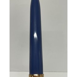 PENNA SFERA SHAFFER PRELUDE LACCA BLU DORATA BALLPOINT PEN BOX SCATOLA USA