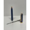 PENNA SFERA SHAFFER PRELUDE LACCA BLU DORATA BALLPOINT PEN BOX SCATOLA USA