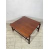 TAVOLINO SALOTTO DANESE FUME VINTAGE ANNI 60 LEGNO DESIGN MID-CENTURY TABLE