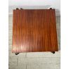 TAVOLINO SALOTTO DANESE FUME VINTAGE ANNI 60 LEGNO DESIGN MID-CENTURY TABLE