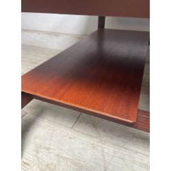 TAVOLINO SALOTTO DANESE FUME VINTAGE ANNI 60 LEGNO DESIGN MID-CENTURY TABLE