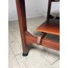 TAVOLINO SALOTTO DANESE FUME VINTAGE ANNI 60 LEGNO DESIGN MID-CENTURY TABLE