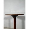 ANTICO TAVOLINO STILE IMPERO TRESPOLO ESPOSITORE LEGNO NOCE EPOCA '800 SALOTTO