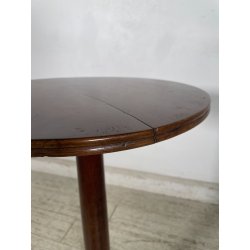 ANTICO TAVOLINO STILE IMPERO TRESPOLO ESPOSITORE LEGNO NOCE EPOCA '800 SALOTTO