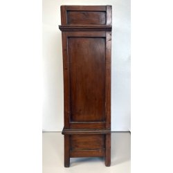 antico ARMADIO in MINIATURA gioco BAMBOLA h 44,5 LEGNO ciliegio MODELLINO 1900