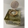 ANTICO CALAMAIO CRISTALLO MOLATO TAPPO ARGENTO Mappin & Webb INKWELL SILVER TOP