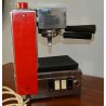 MACCHINA CROMATA ROSSA CAFFE' QUICK MILL OMRE AUTOMATICA VINTAGE ANNI 60 EPOCA