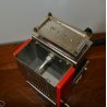 MACCHINA CROMATA ROSSA CAFFE' QUICK MILL OMRE AUTOMATICA VINTAGE ANNI 60 EPOCA