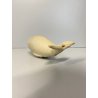SCULTURA FIGURA CANTO della BALENA GRES WHITE WHALE FIGURE SOUND