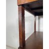 ANTICA ETAGERE LEGNO NOCE EPOCA 1800 LIBRERIA CONSOLLE MOBILE SCAFFALE 4 RIPIANI