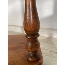 ANTICA ETAGERE LEGNO NOCE EPOCA 1800 LIBRERIA CONSOLLE MOBILE SCAFFALE 4 RIPIANI