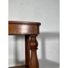 ANTICA ETAGERE LEGNO NOCE EPOCA 1800 LIBRERIA CONSOLLE MOBILE SCAFFALE 4 RIPIANI