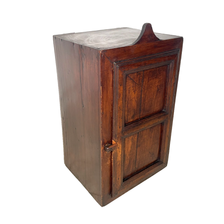 ANTICO STIPO MOBILE MENSOLA da PARETE LEGNO 1800 ANTA CONSOLLE CREDENZA A MURO