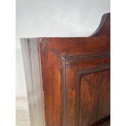ANTICO STIPO MOBILE MENSOLA da PARETE LEGNO 1800 ANTA CONSOLLE CREDENZA A MURO
