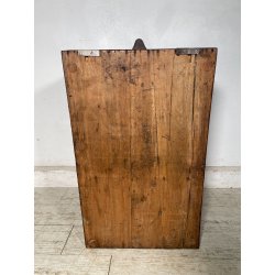 ANTICO STIPO MOBILE MENSOLA da PARETE LEGNO 1800 ANTA CONSOLLE CREDENZA A MURO