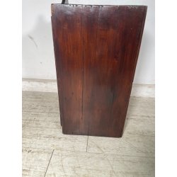 ANTICO STIPO MOBILE MENSOLA da PARETE LEGNO 1800 ANTA CONSOLLE CREDENZA A MURO