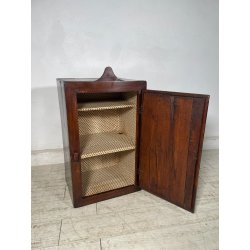 ANTICO STIPO MOBILE MENSOLA da PARETE LEGNO 1800 ANTA CONSOLLE CREDENZA A MURO