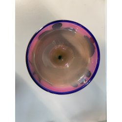 SOUVENIR VINTAGE MESSICO COPPA COCKTAIL Margarita glass PLAYA DEL CARMEN ø 16 cm