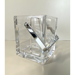 SECCHIELLO GHIACCIO CRISTALLO Sevres FRANCE PINZA GHIACCIO Alessi VINTAGE '900