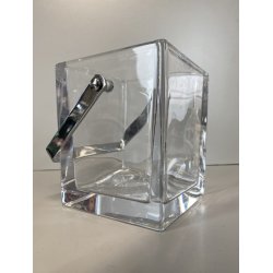 SECCHIELLO GHIACCIO CRISTALLO Sevres FRANCE PINZA GHIACCIO Alessi VINTAGE '900