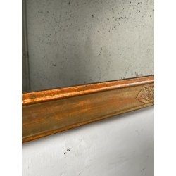 ANTICA SPECCHIERA DORATA CORNICE VASSOIO EPOCA 800 OLD SPECCHIO LEGNO FOGLIA ORO