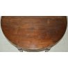 ANTICO TAVOLO 1800 IMPERO Carlo X ROTONDO ø113 legno NOCE allungabile 2,85 m OLD