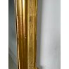 ANTICA GRANDE SPECCHIERA VASSOIO CORNICE DORATA 1800 SPECCHIO LEGNO FOGLIA ORO