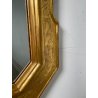 ANTICA GRANDE SPECCHIERA VASSOIO CORNICE DORATA 1800 SPECCHIO LEGNO FOGLIA ORO