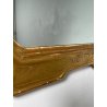 ANTICA GRANDE SPECCHIERA VASSOIO CORNICE DORATA 1800 SPECCHIO LEGNO FOGLIA ORO