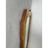 ANTICA GRANDE SPECCHIERA VASSOIO CORNICE DORATA 1800 SPECCHIO LEGNO FOGLIA ORO