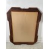 ANTICA GRANDE SPECCHIERA VASSOIO CORNICE DORATA 1800 SPECCHIO LEGNO FOGLIA ORO