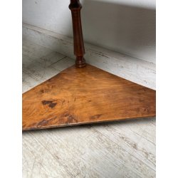 ANTICA ANGOLIERA ETAGERE LEGNO NOCE 1800 LIBRERIA CONSOLLE SCAFFALE 5 RIPIANI