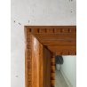 ANTICA PICCOLA SPECCHIERA NEO-CLASSICA CORNICE LEGNO TRENTINA 1950 45X55CM